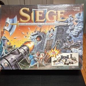 VINTAGE 1994 Siege: The Game of Battle Action | Weapons & Warriors Castle Combat
